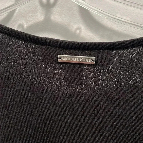 Michael Kors, Sheer Sleeve Round Neck Blouse​​ - Picture 7 of 10